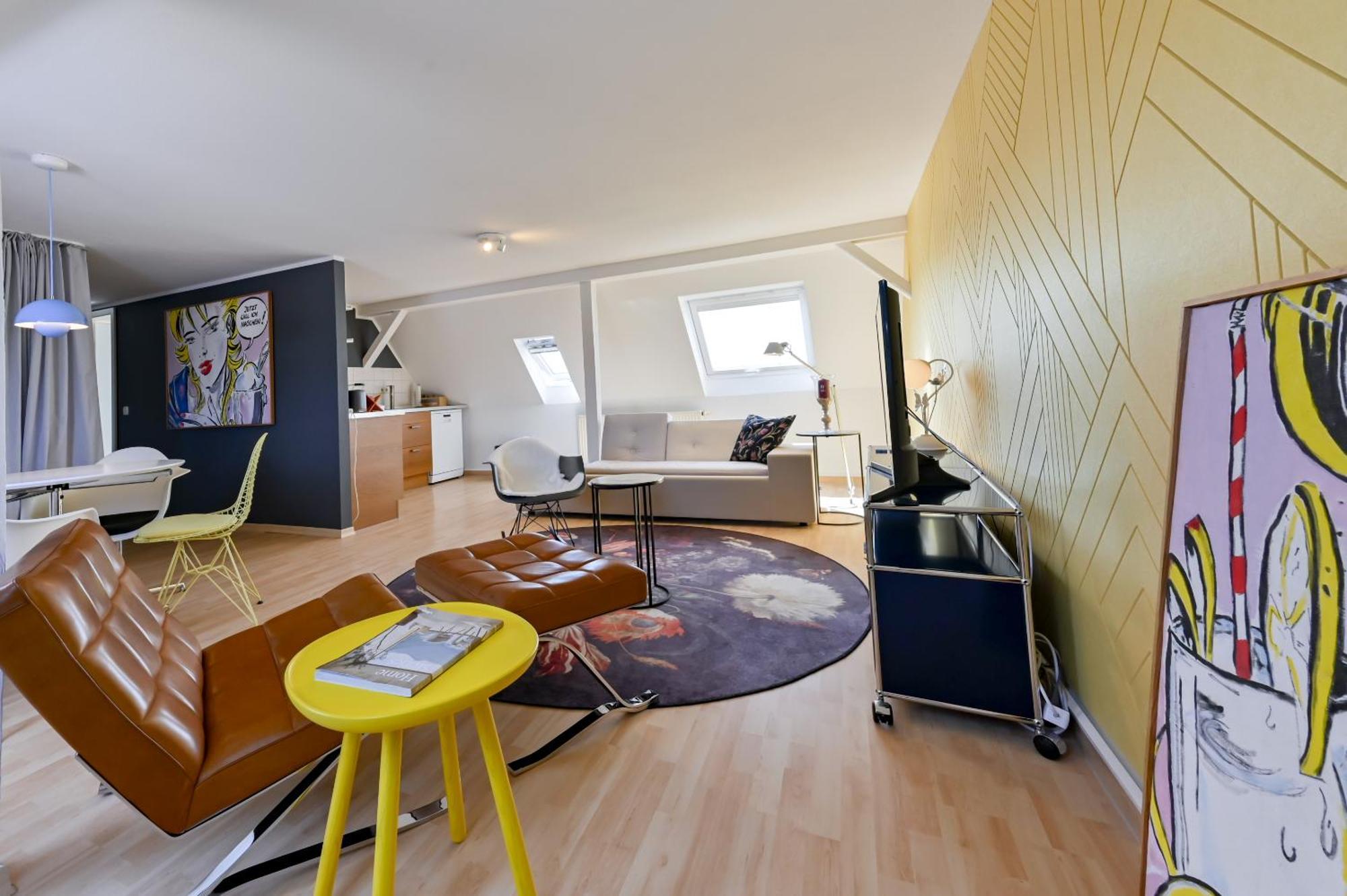 Premium Quartier Clara , Karl Und Fritz Auf Dem Kassberg Mit Eigenem Stellplatz Διαμέρισμα Κέμνιτς Δωμάτιο φωτογραφία
