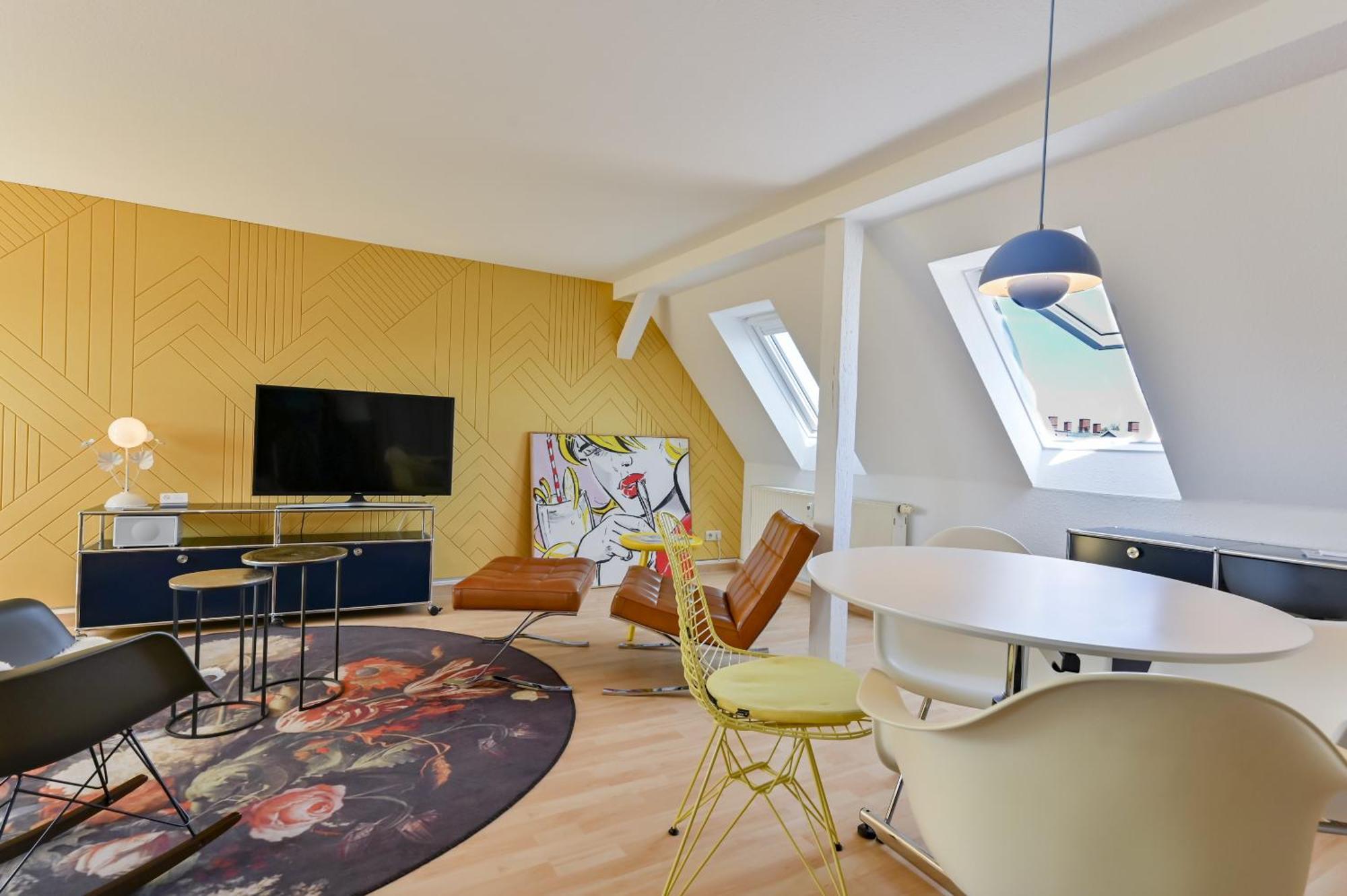 Premium Quartier Clara , Karl Und Fritz Auf Dem Kassberg Mit Eigenem Stellplatz Διαμέρισμα Κέμνιτς Εξωτερικό φωτογραφία